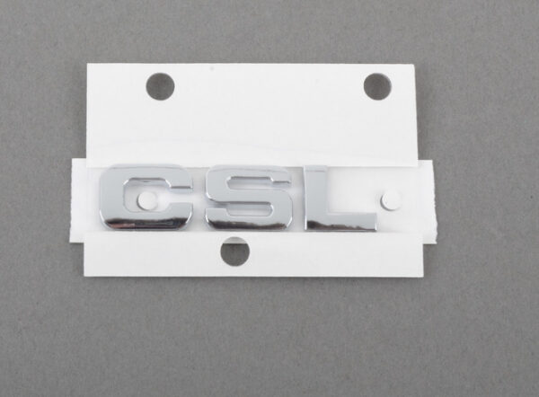 51147897398 - NEW BMW E46 M3 GENUINE CSL TRUNK BOAT REAR EMBLEM 7897398 ORIGINAL