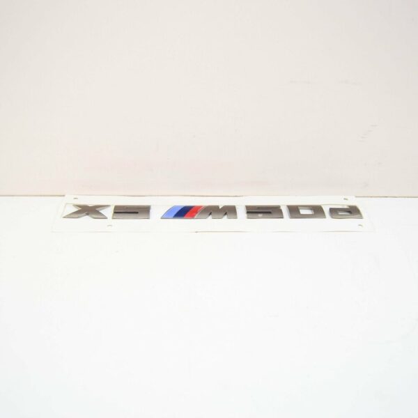 51148059011 - NEW BMW F15 SUV TRUNK LID X5M50D EMBLEM BADGE LOGO SIGN 8059011 51148059011