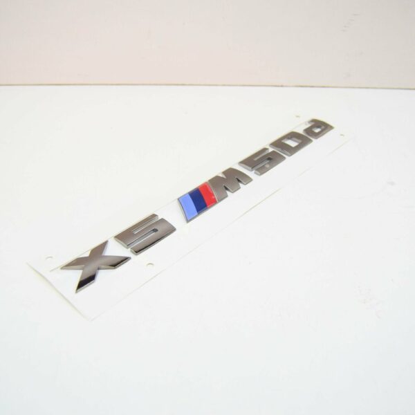 51148059011 - NEW BMW F15 SUV TRUNK LID X5M50D EMBLEM BADGE LOGO SIGN 8059011 51148059011