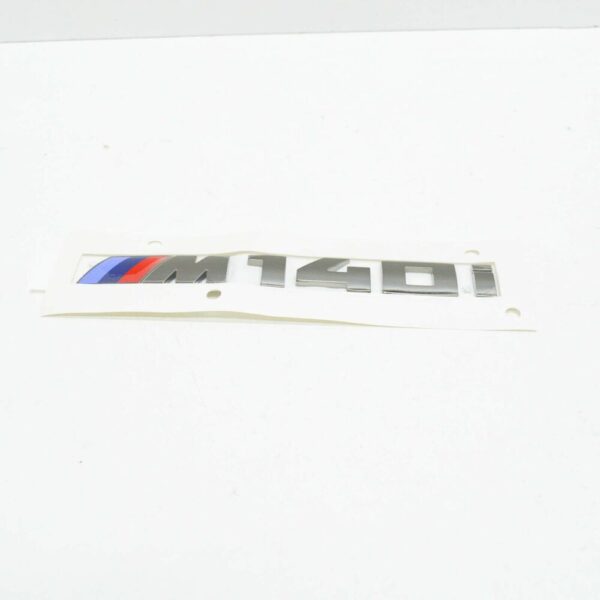 51148067077 - OEM BMW 1M F20 140I STEM Emblem Badge 51148067077 8,067,077 REAL