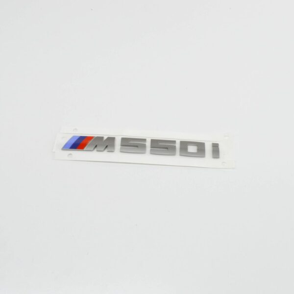 51148072369 - BMW 5 G30 M tail case tailgate emblem badge 51148072369 8072369 NEW