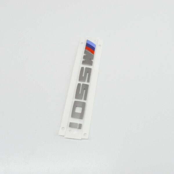 51148072369 - BMW 5 G30 M tail case tailgate emblem badge 51148072369 8072369 NEW