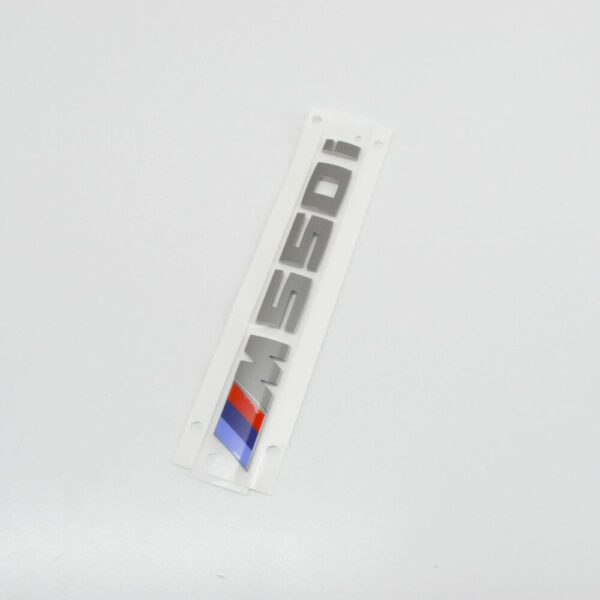51148072369 - BMW 5 G30 M tail case tailgate emblem badge 51148072369 8072369 NEW