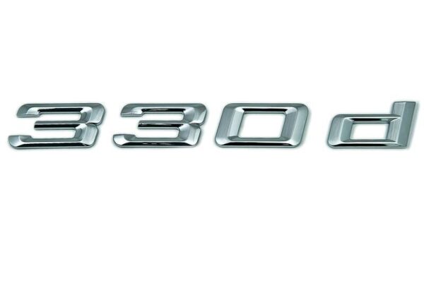 51148255238 - BMW E46 sedan trunk lid 330d badge logo sign 51148255238 NEW