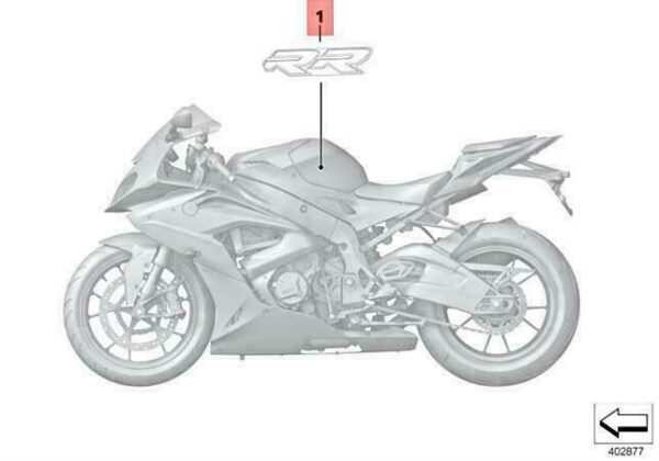 51148553748 - OEM BMW K46 0D21 0D90 LETTERING RIGHT 51148553748 GENUINE NEW