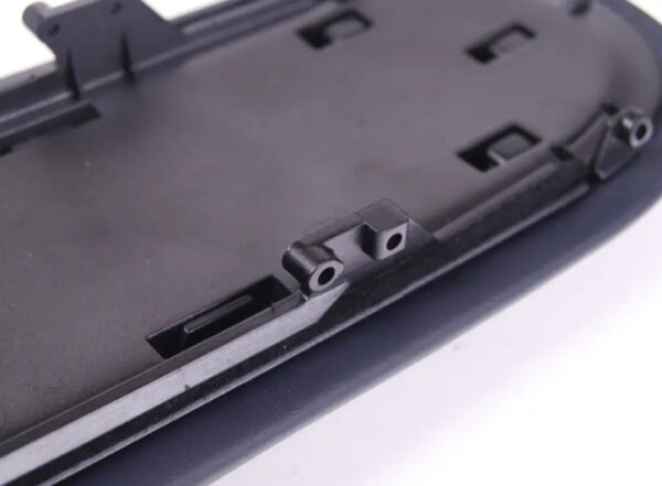 51166954290 - NEW MINI COOPER R52 CENTER CONSOLE ARMREST PAD DARK BLUE LEATHER 6954290