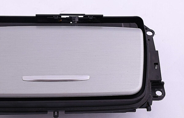 51166982453 - New Genuine BMW 3 Series E90 E91 Ashtary Storage Cover Brushed Aluminium 6982453