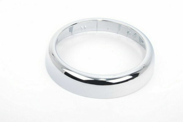 51167131186 - OEM MINI R50 R52 R53 CENTER CONSOLE CHROME BOOT TRIM RING 7131186 NEW GENUINE