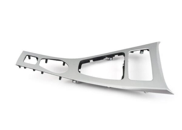 51167137476 - BMW E39 E60 E61 Original Fine Brushed Aluminum Interior Strips 51167137476