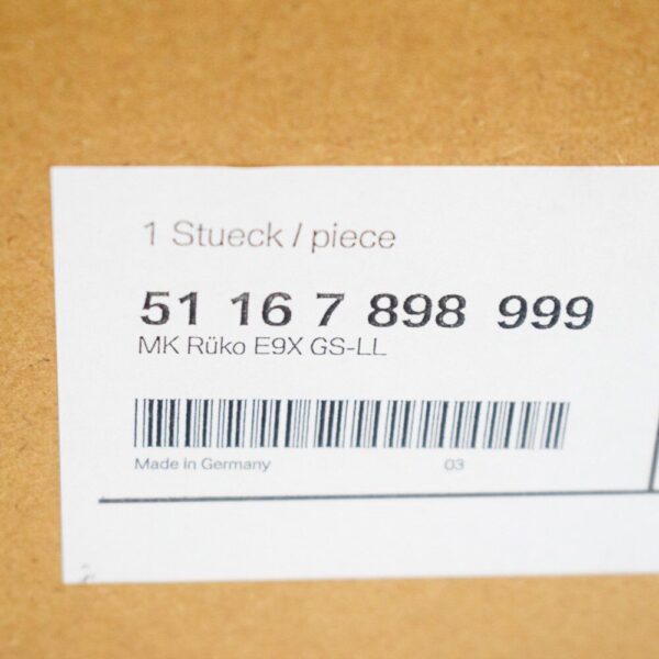 51167898999 - BMW 3 E90 Centre Console Trim 51167898999 7898999 Genuine New