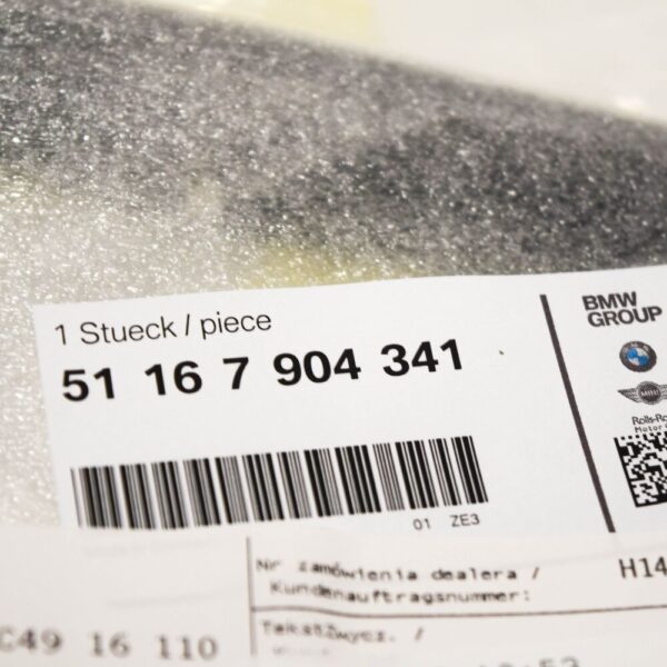 51167904341 - BMW 3 E46 Center Console Gearstick Surround Trim 51167904341 LHD NEW GENUINE