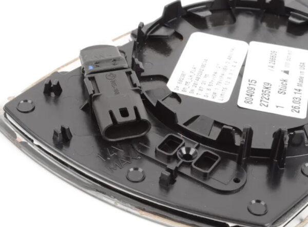 51168040915 - New BMW 5 E60 Front Left Door Mirror Glass 51168040915 8040915