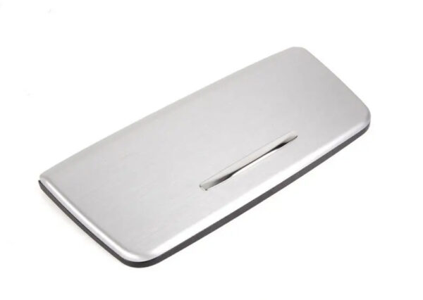 51169145152 - BMW 3 E90 ashtray decorative plate in aluminum look 51169145152 9145152 NEW