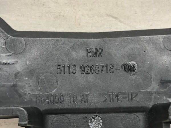 51169268718 - NEW BMW F07 GT F07 GT LCI X5 F15 X5 M F85 X6 F16 CABLE CHANNEL 51169268718 ORIGINAL