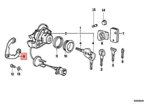 51212291848 - OEM BMW Z1 ROADSTER MOUNTING PLATE 51212291848 GENUINE NEW