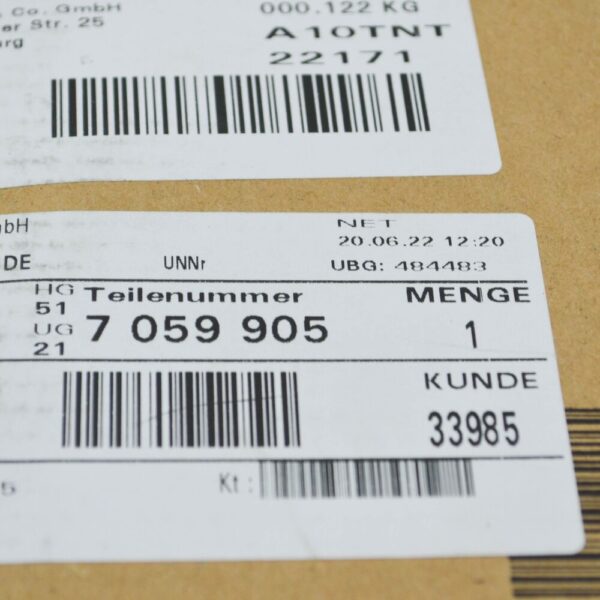 51217059905 - BMW 3 E90 door control rod front left 51217059905 7059905 NEW ORIGINAL