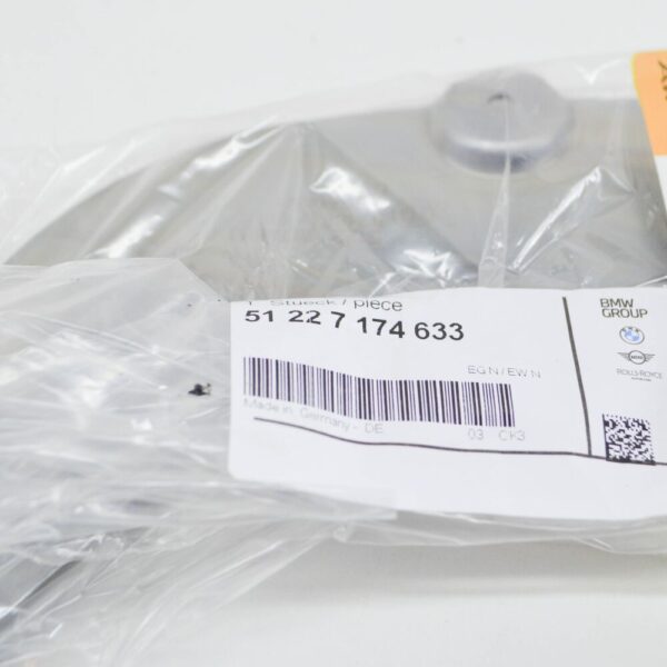 51227174633 - BMW 5 E60 Rear Left Door Adapter Plate 7174633 51227174633 NEW GENUINE