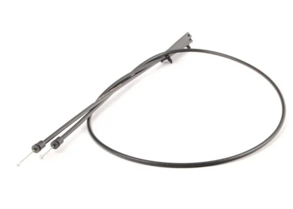 51237060552 - BMW 3 Series E90 hood release cable 51237060552 7060552 NEW ORIGINAL