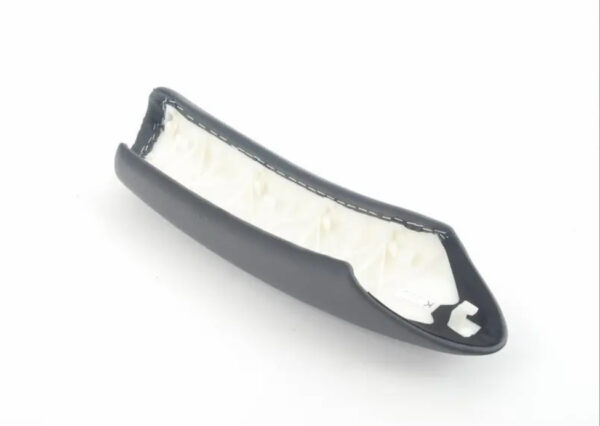 51417133507 - NEW MINI CONVERTIBLE R52 FRONT LEFT PANTHER BLACK LEATHER ARMREST 51417133507