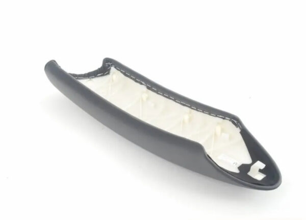 51417133508 - OEM MINI CABRIO R52 FRONT RIGHT DOOR ARMREST BLACK LEATHER 51417133508 GENUINE