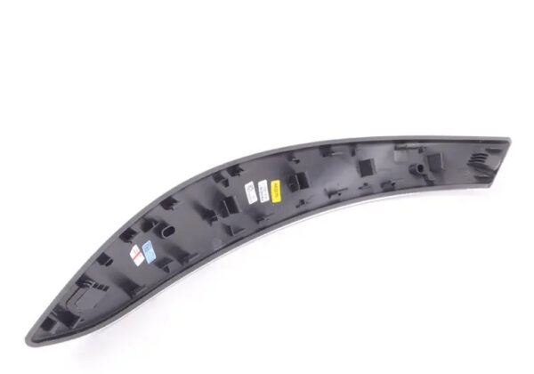 51418064249 - New OEM BMW 3 4 Series Front Left Door Trim Pull Handle Trim Aluminum 8064249