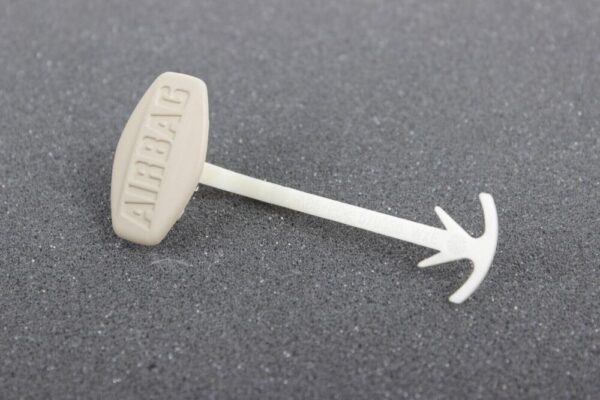 51419112208 - BMW E60 E61 Original Creambeige Emblem Plate 51419112208