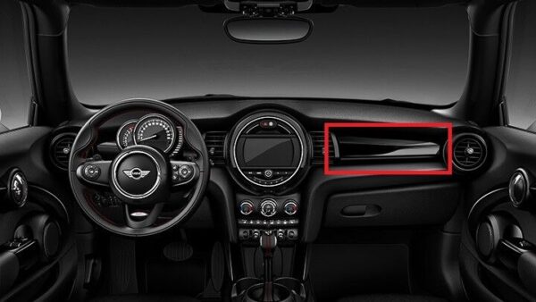 51459321695 - MINI F55 F55 F57 DECOR DECK PASSENGER SIDE BLACK PLAID 9321695