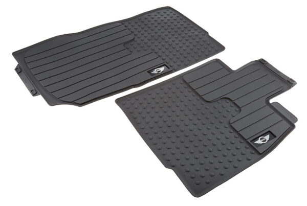 51472243921 - MINI COUNTRYMAN R60 floor mat set front 51472243921 2243921 NEW ORIGINAL