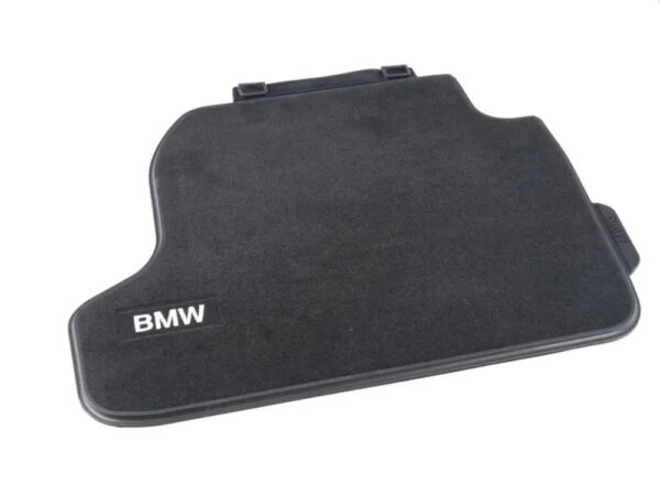 51472297428 - BMW 2 Coupe F22, F87 floor mat set rear 51472297428 2297428 NEW ORIGINAL