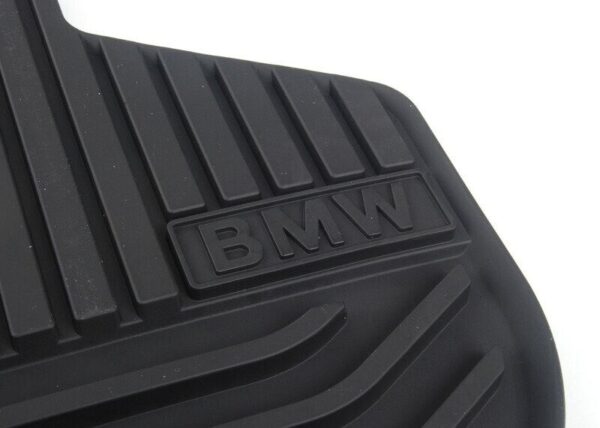 51472346785 - BMW F10 F11 All Season Back Mats Authentic Black 5147234678