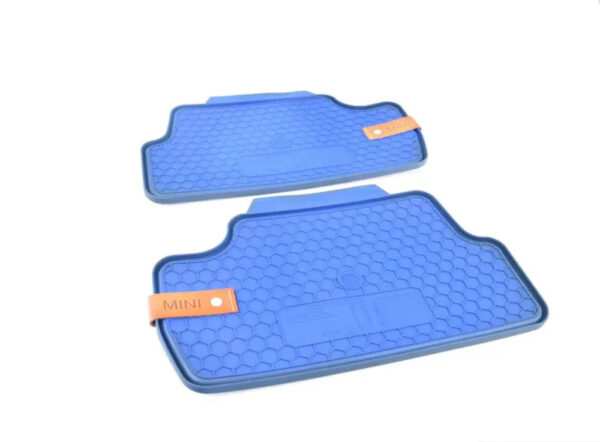 51472354166 - NEW OEM MINI COOPER F56 REAR FLOOR MATS SET 51472354166 GENUINE
