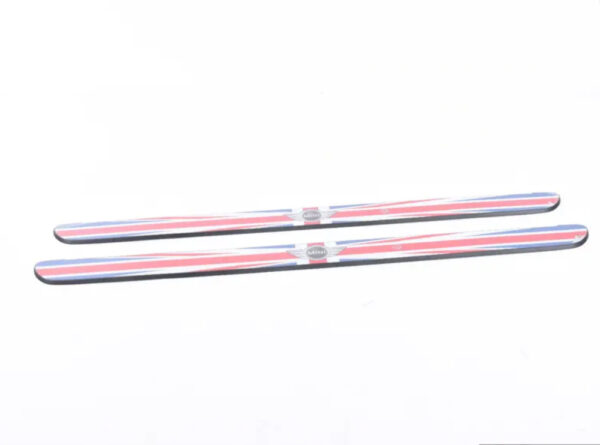 51472357730 - NEW OEM MINI COOPER F56 FRONT DOOR SILLS COVER STRIPS UNION JACK 51472357730