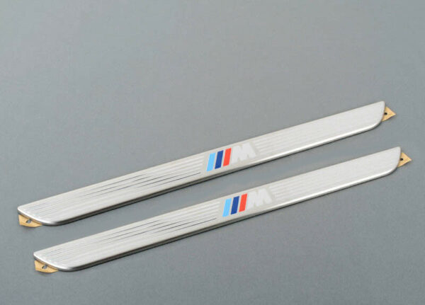 51477205263 - New Genuine BMW X5 X6 E70 E71 Set Of Front Door Entrance ///M Trims 7205263