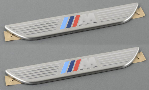 New OEM BMW X5 X6 E70 E71 Set Of Rear Door Entrance ///M Trims 7205265 7205265