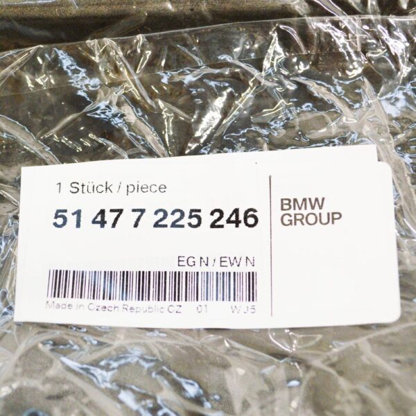 51477225246 - NEW BMW Z4 E89 TRUNK FLOOR LATERAL TRIM 51477225246 7225246 ORIGINAL