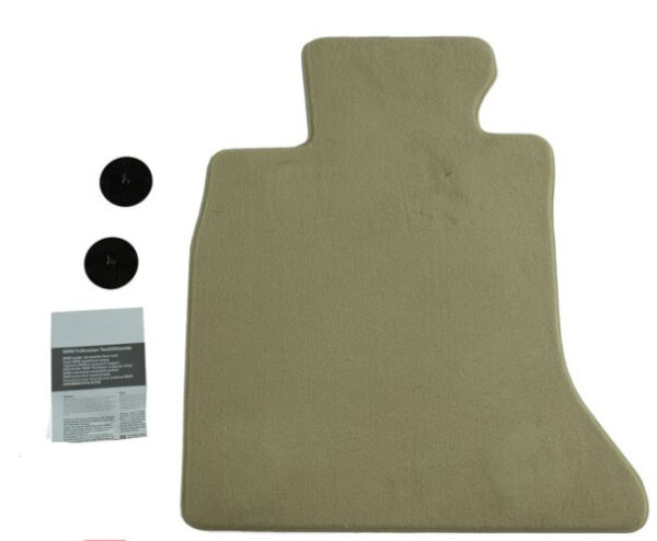 51477230444 - BMW 5 F10 Floor Mat Velour 51477230444 7230444 LHD NEW GENUINE