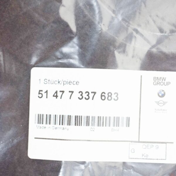 51477337683 - BMW 7 Series G11, G12 Foot Mats Set 7337683 51477337683 NEW