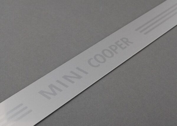 51477406647 - New Genuine MiniCCooper R55 R56 R57 R58 R59 Door Sill Entry Strip 1 PCS
