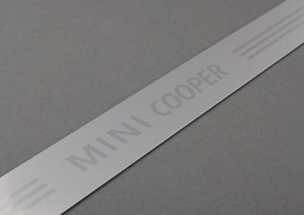 51477406647 - New Genuine MiniCCooper R55 R56 R57 R58 R59 Door Sill Entry Strip 1 PCS