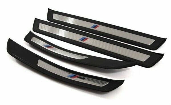 51478050051 - New OEM BMW 5 Series F10 F11 M-Sport Set Of Front And Rear //M Door Entry Covers