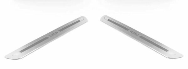 51478257871 - New Genuine BMW Z8 E52 Door Sill Cover Trim Stainless Steel Set Pair L+R OEM