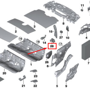 51487378799 - NEW BMW 4 COUP� F32 RIGHT WHEEL GASKET 7378799 51487378799 ORIGINAL