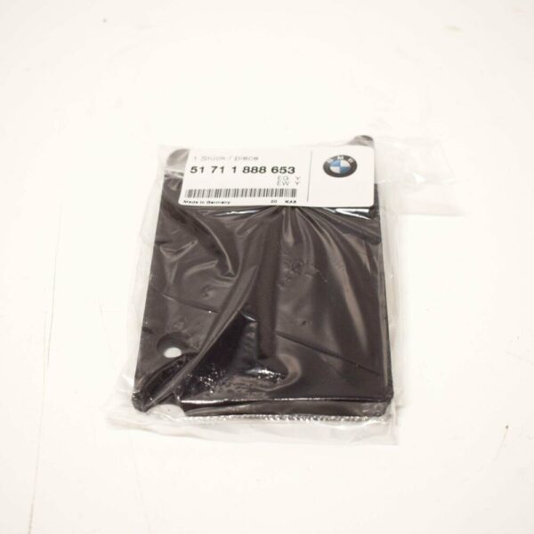 51711888653 - OEM BMW 5 E28 FRONT BUMPER LEFT COVERING 51711888653 1888653 GENUINE