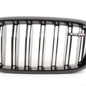 51712354497 - New Genuine BMW X5M F85 Front Bumper N/S Left Kindey Grill Black 2354497 OEM