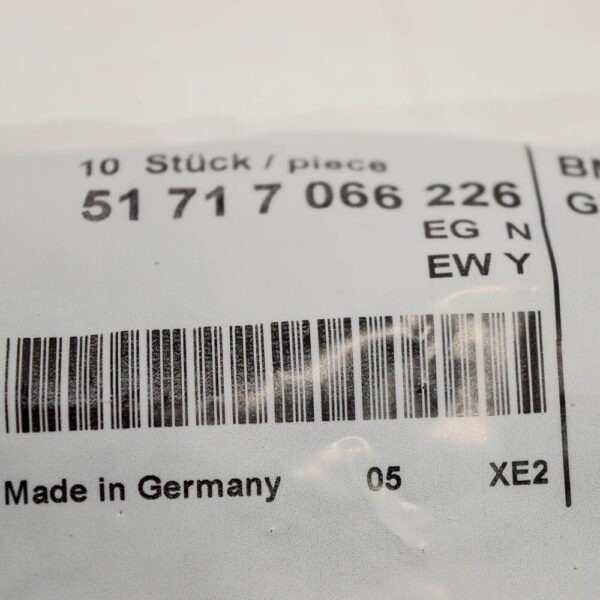 51717066226 - BMW 5 E60 rocker arm spacers x 10 PCS 51717066226 NEW REAL