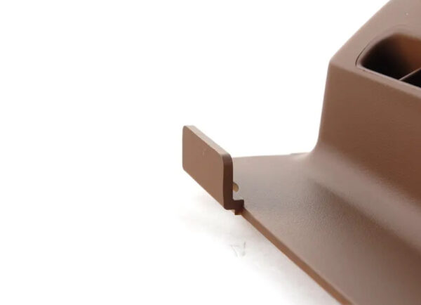 51718173206 - NEW BMW REAR SEAT BELT COVER TRIM E36 CONVERTIBLE BEIGE 318I 323I M3 325 92-98