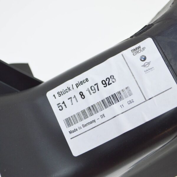 51718197928 - BMW 3 E46 Right Brake Cooling Air Duct 51718197928 NEW GENUINE