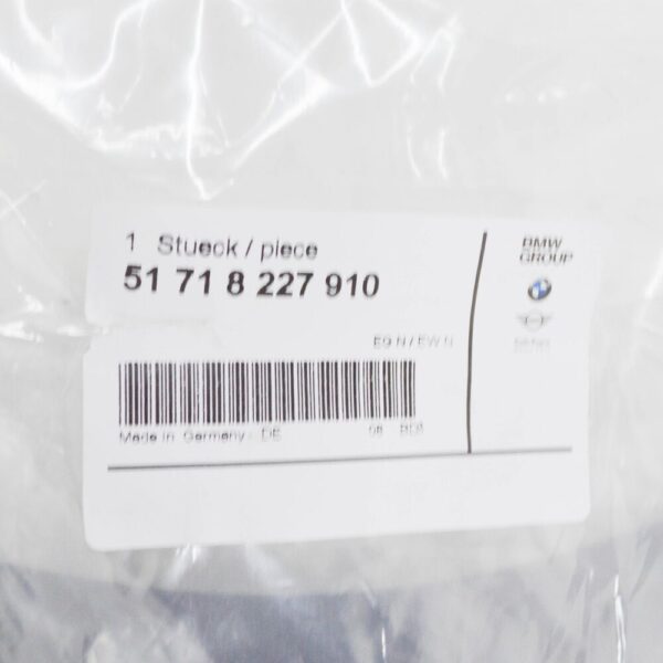 51718227910 - BMW 3 Convertible E46 Convertible Top Case Seal 8227910 51718227910 NEW GENUINE