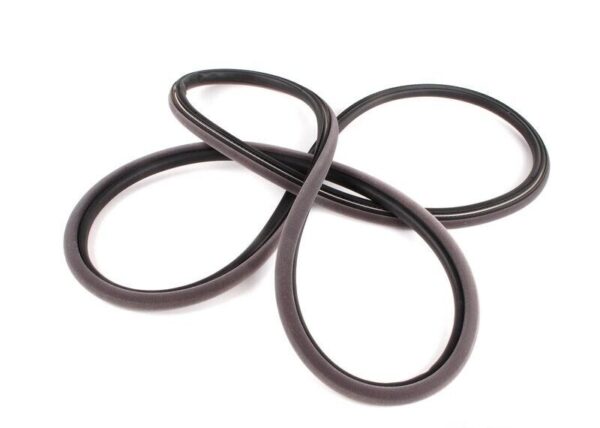 51721946393 - BMW E34 525i 530i M5 original grey front door gasket 51721946393
