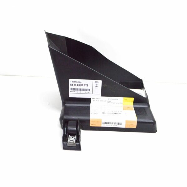 51748059678 - NEW BMW 5 G30 RIGHT EXTERIOR RADIATOR AIR DUCT M 51748059678 8059678 ORIGINAL